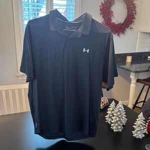 Under Armour Men's Polo Shirt in Black